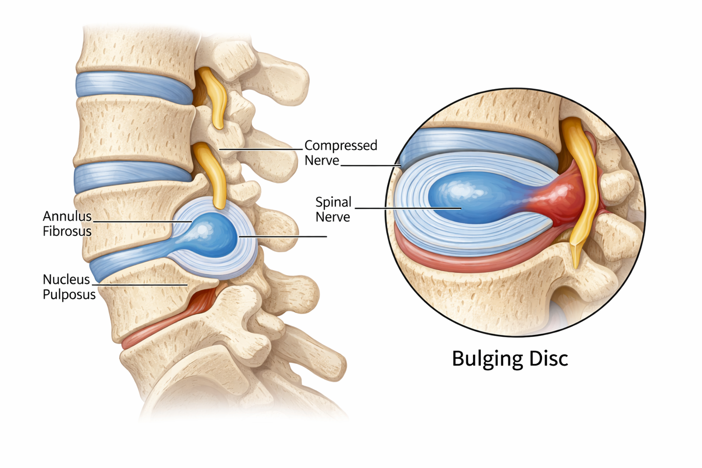 How to heal a bulging disc naturally